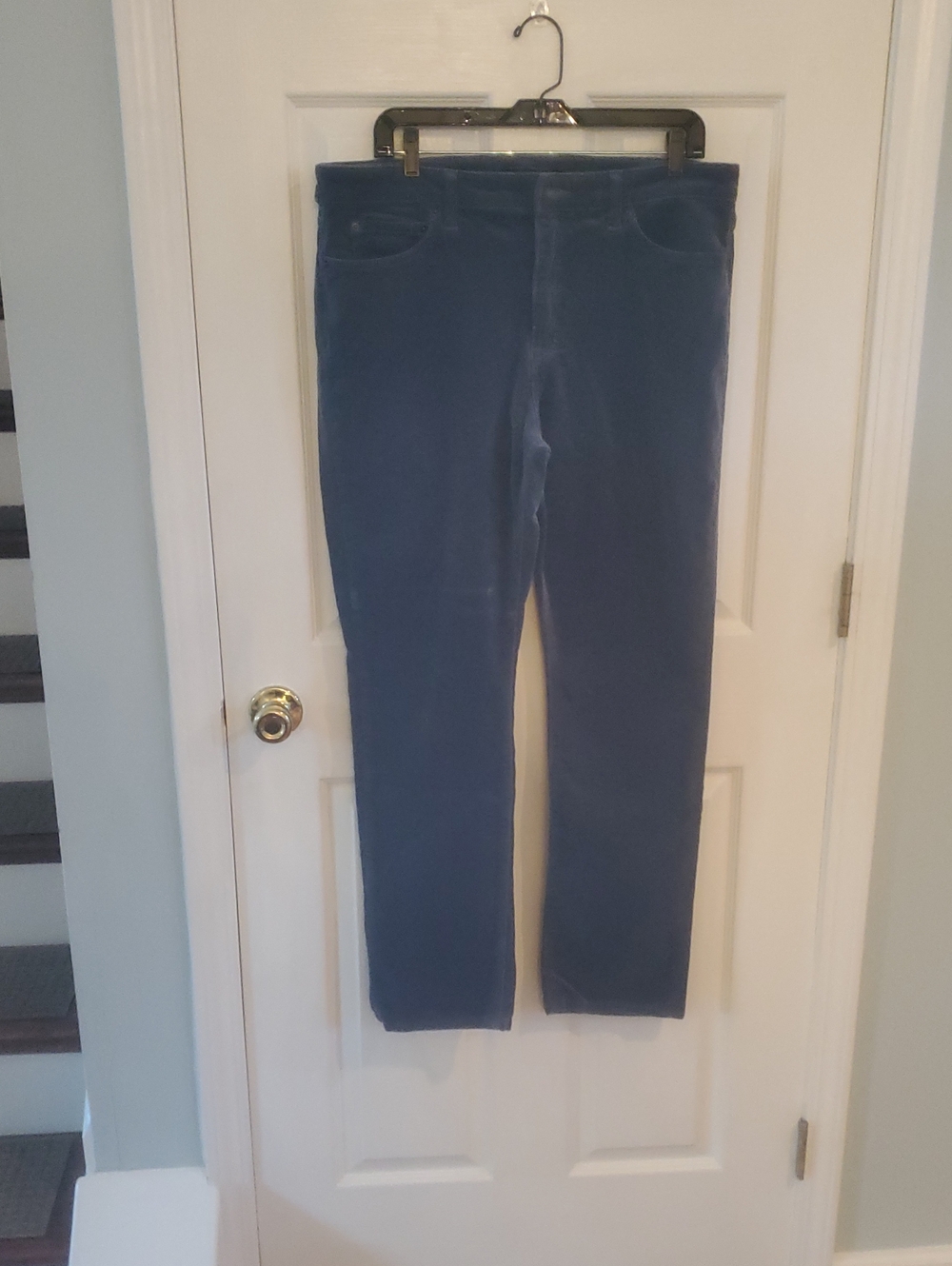 Lauren Ralph Lauren Women's Blue Corduroy Pants